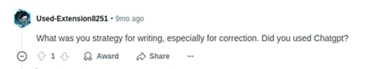Reddit comment 5